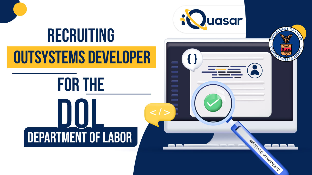 Recruiting for OutSystems Developer | iQuasar
