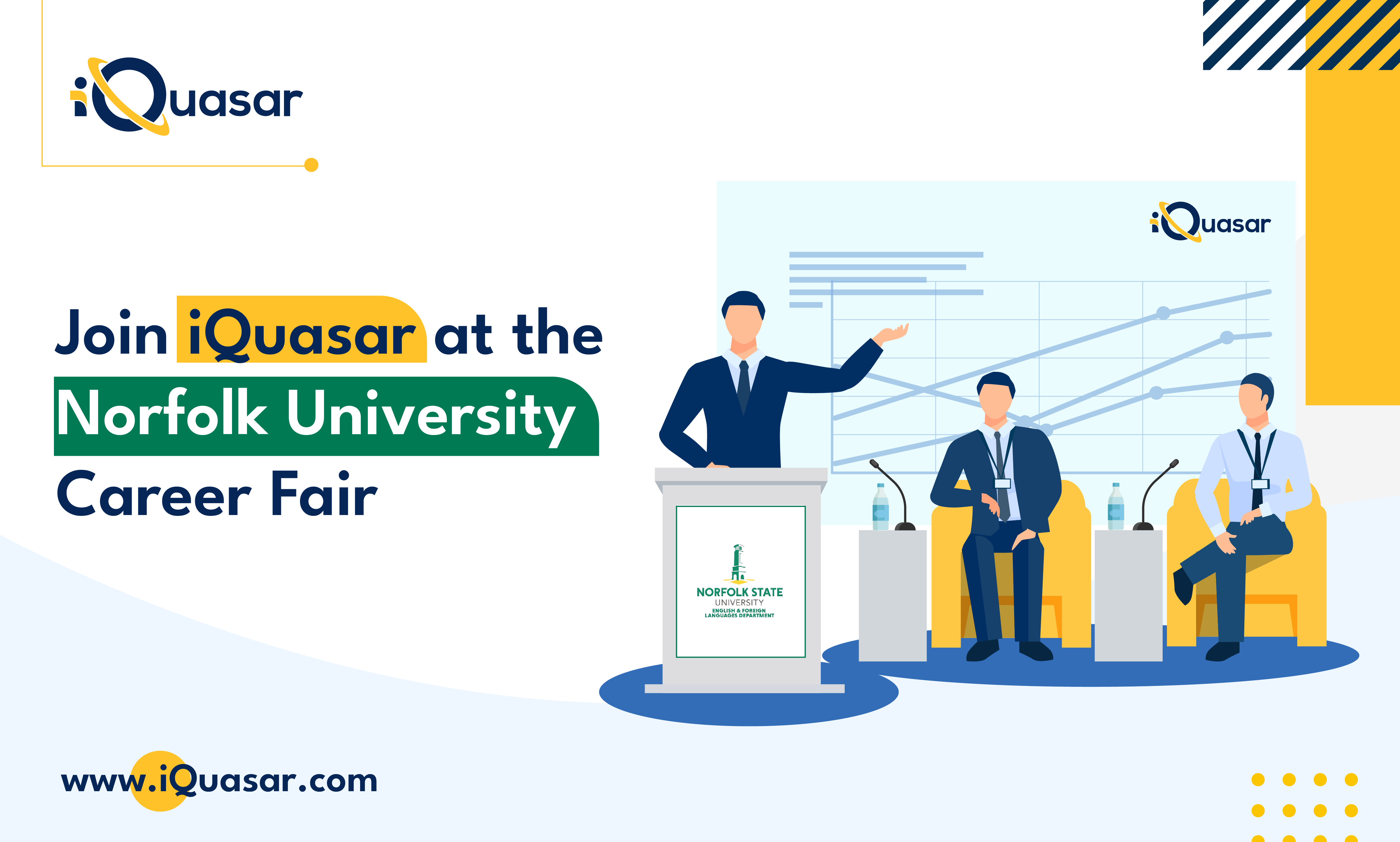 Join iQuasar at the Norfolk University Career Fair