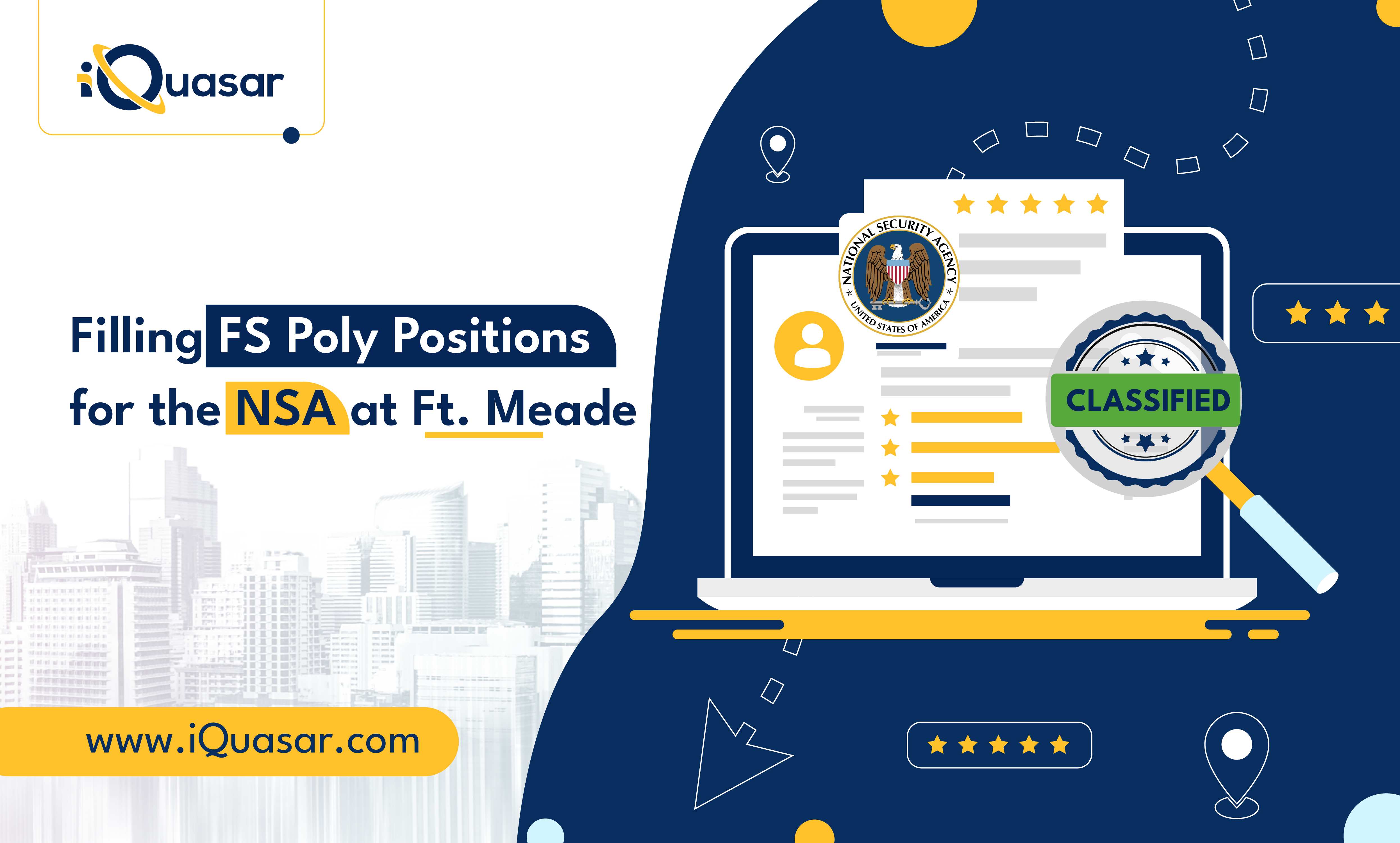 Filling FS Poly Positions for the NSA at Ft. Meade