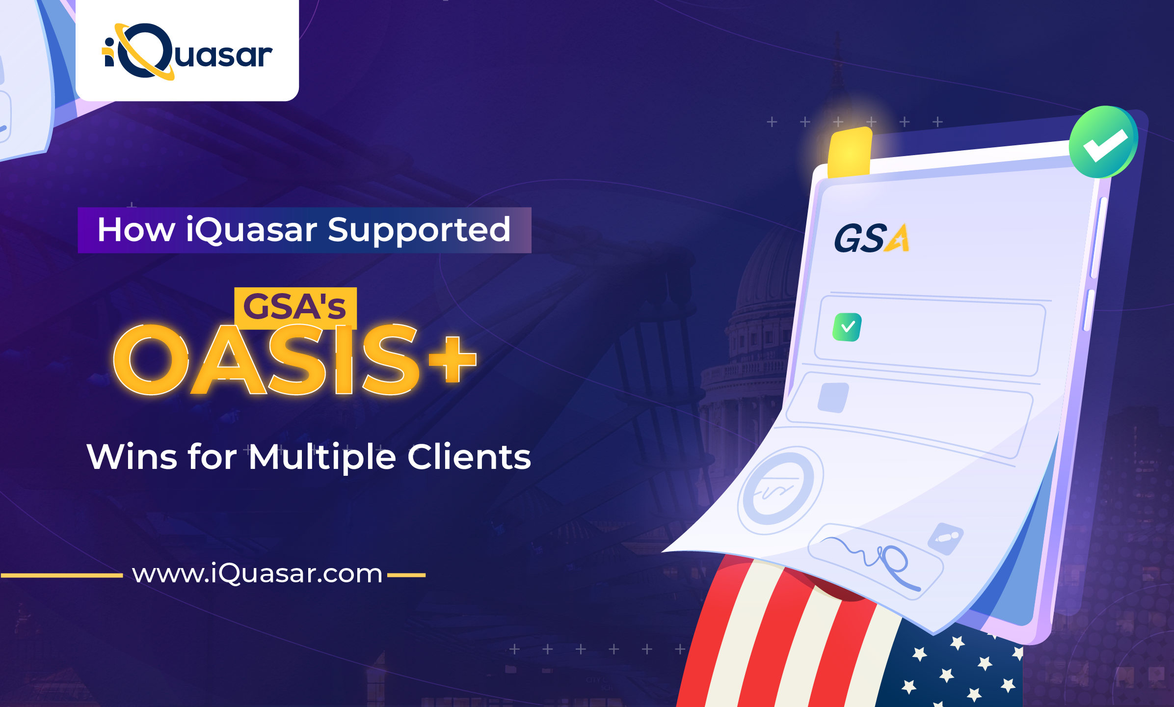 How iQuasar Helped a Client Win OASIS+