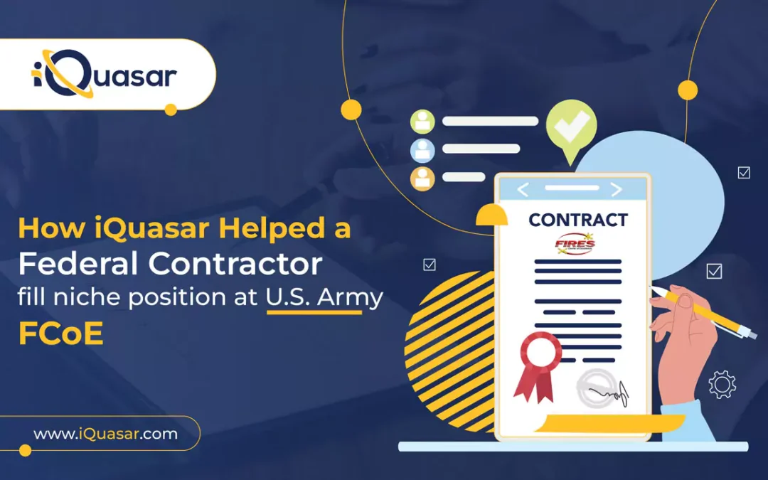 Helping an EDWOSB Fill Niche Roles at the U.S. Army FCoE