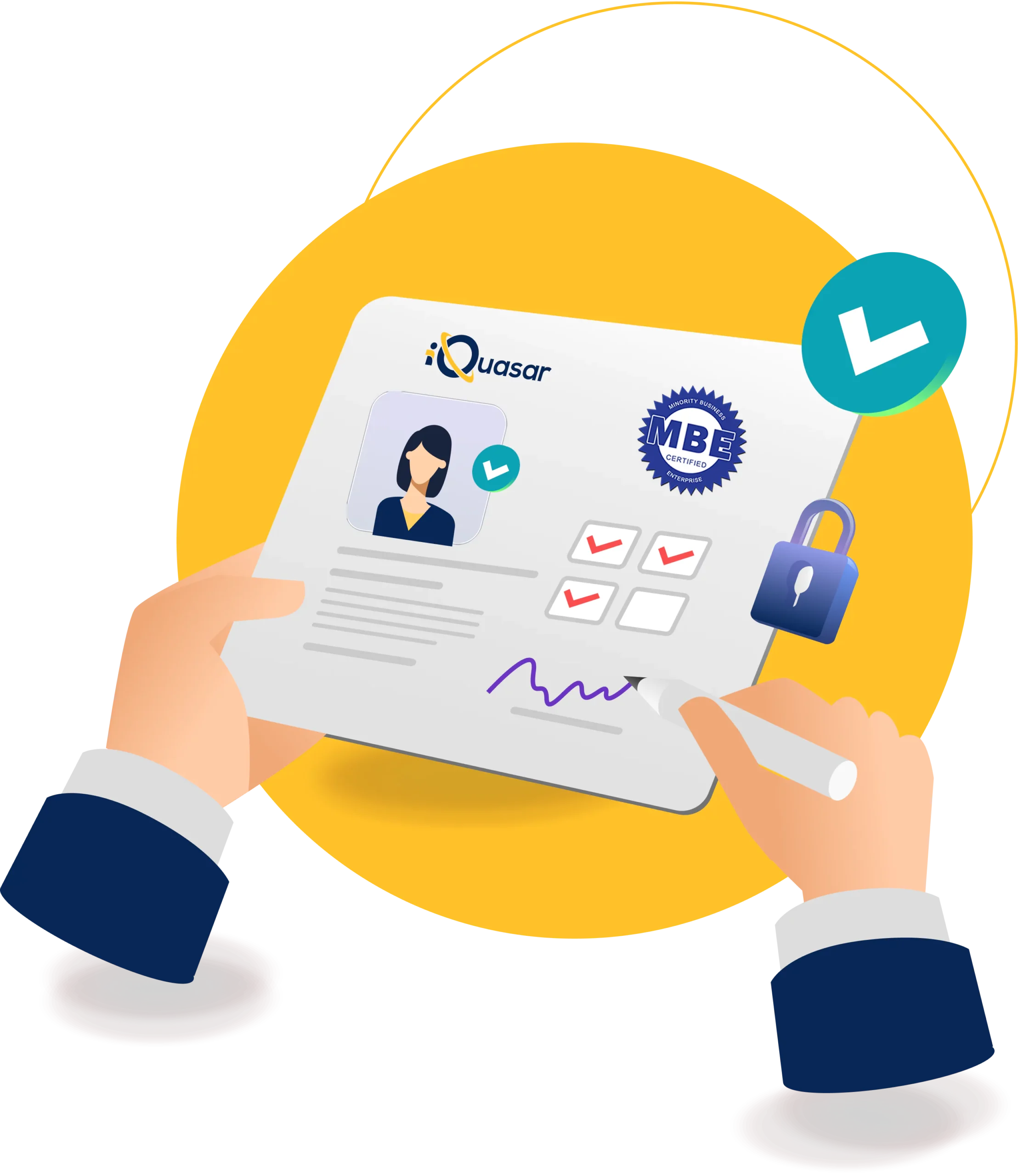 WBE Certification Application Assistance | Get WBE Certified illustration