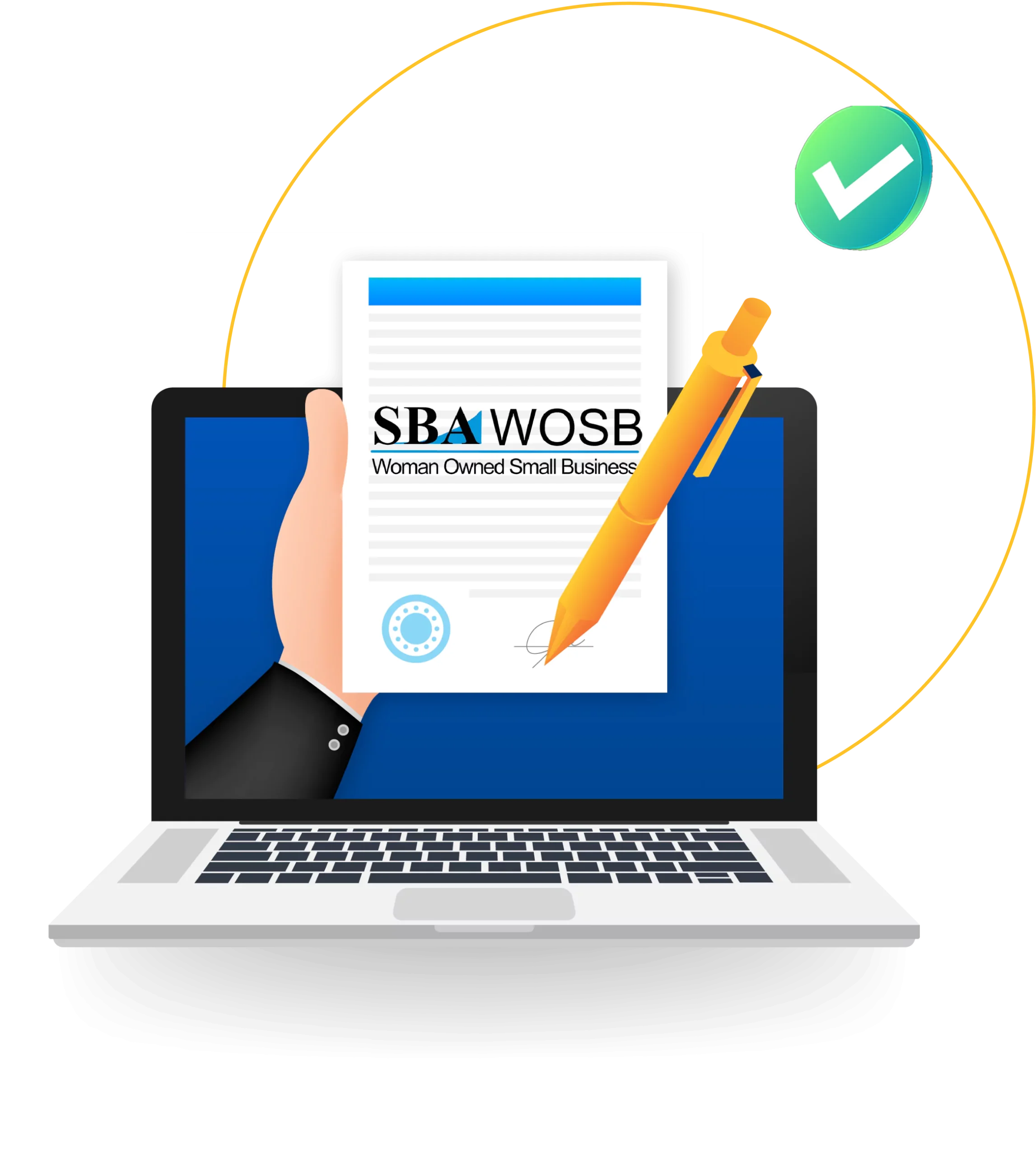 WOSB Certification  Assistance Services | EDWOSB Certification Illustration