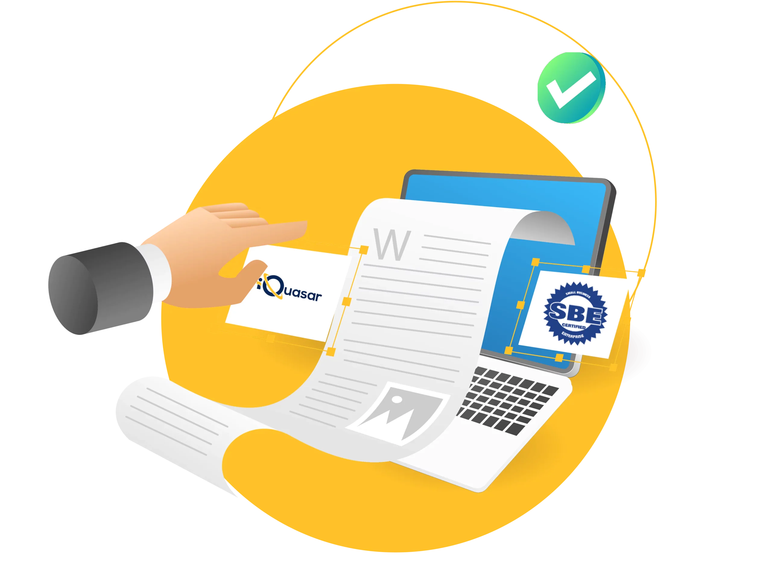 SBE Certification illustration