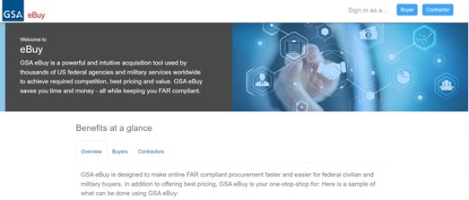 GSA eBuy Interface