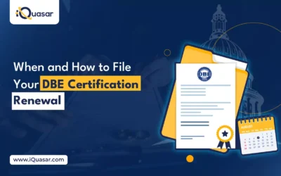 When and How to File Your DBE Certification Renewal