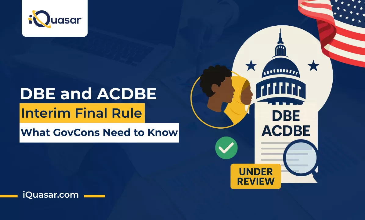 DBE and ACDBE Interim Final Rule