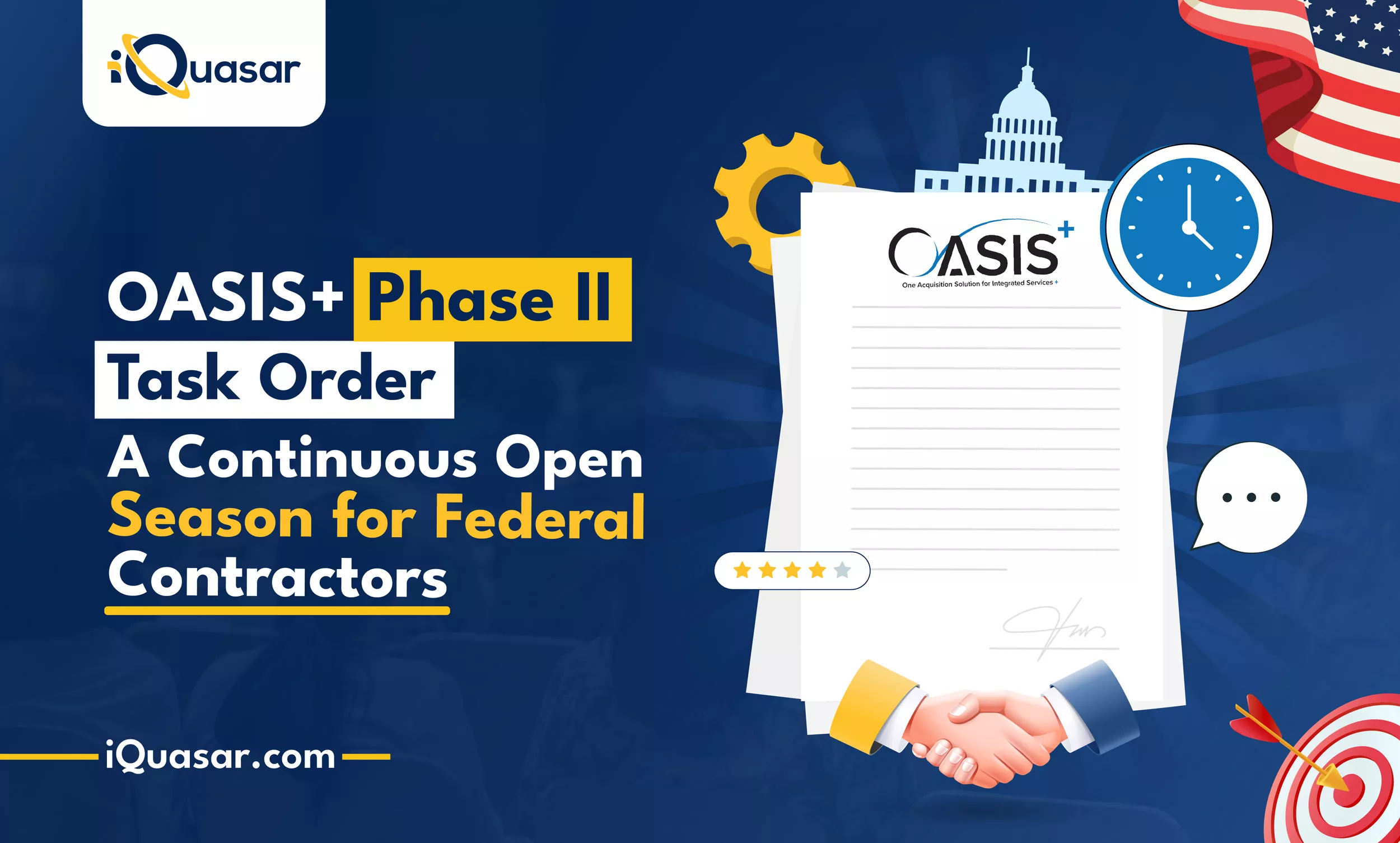 OASIS+ Phase II Task Order: A Continuous Open Season for Contractors OASIS+ Phase II Task Order