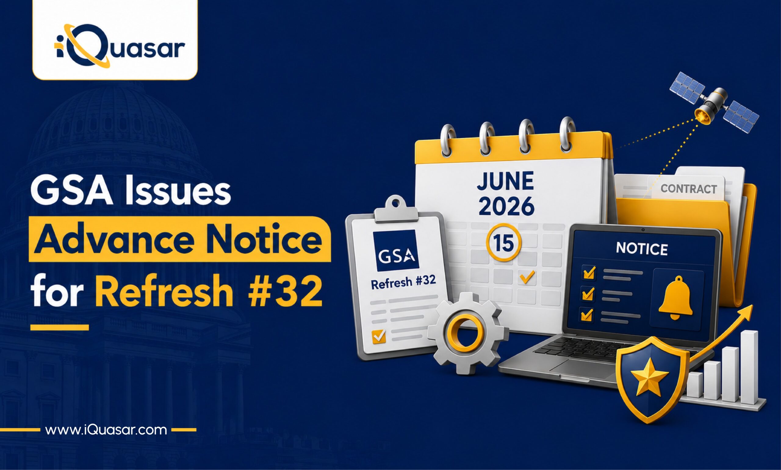GSA MAS Refresh 32 Advance Notice June 2026 GSA issues advance notice for MAS Refresh 32 with mass modification expected June 2026