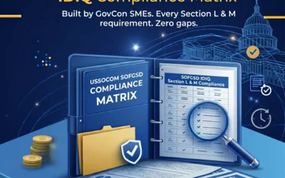 USSOCOM SOFGSD Compliance Matrix